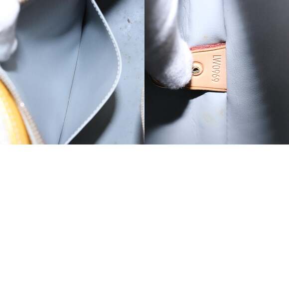 LOUIS VUITTON Monogram Vernis Houston Hand Bag Gris M91053 - Picture 13 of 13